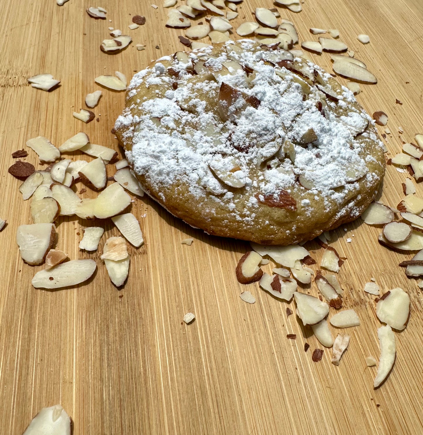 Almond croissant cookie