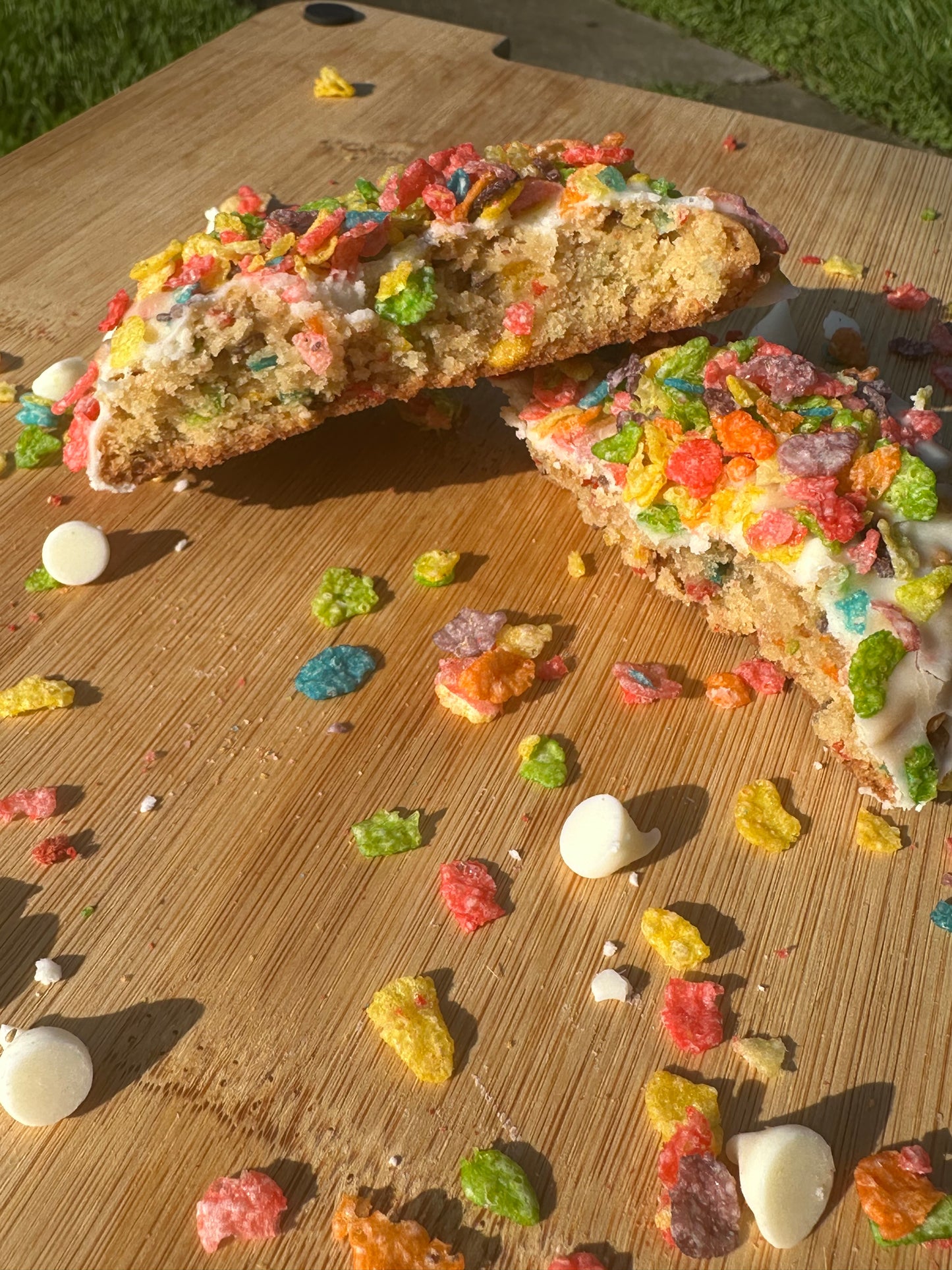 Fruity Pebble Cookie