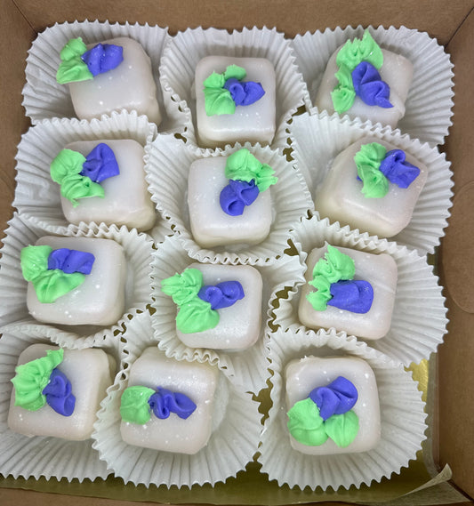 12 ct Almond Petit Fours- not available for shipping